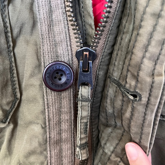 Abercrombie Fitch M65 Military Army Field Jacket - Men's Size S - Green - Picture 6 of 14